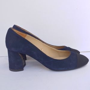 Sale! Massimo dutti. Block heels suede shoes